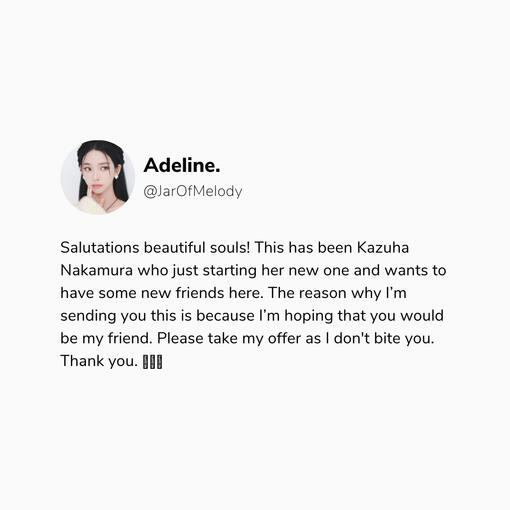 Looking for Friends.
